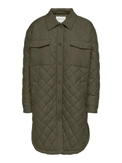 Tanzia long quilted shacket