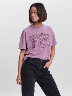 Forever loose fit embroidery t-shirt