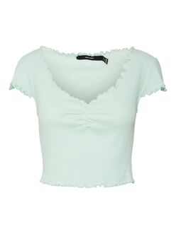 FINAL SALE - Anita v-neck crop t-shirt