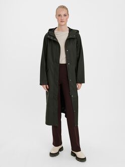 Malou Long Coated Raincoat