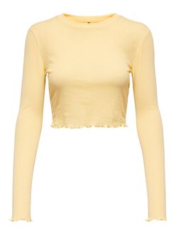 FINAL SALE - Signe frill cropped t-shirt
