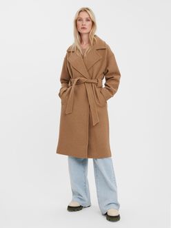 Edna Longline Wrap coat