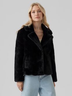 Alison short faux-fur jacket