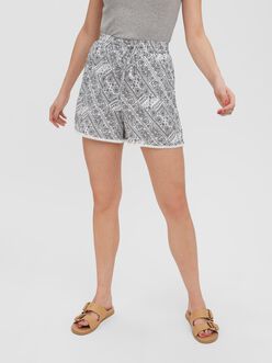 Peace loose fit pull-on shorts