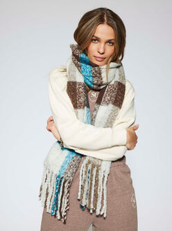 Jenna plaid scarf