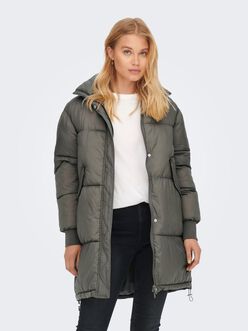 FINAL SALE- Petra hooded puffer coat