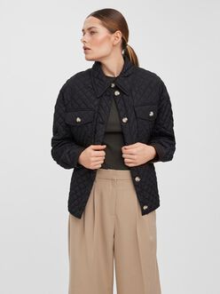 Simone quilted shacket