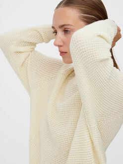 Leanna textured sweater