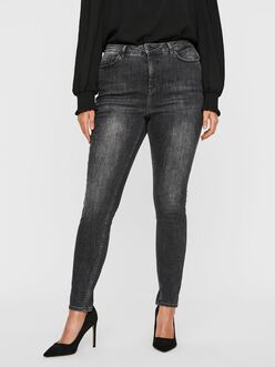FINAL SALE - CURVE Lora high waist skinny jeans