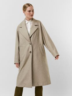 Audrey long lapel coat