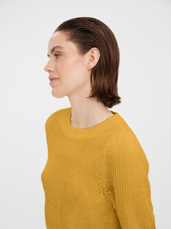 Lea balloon-sleeve sweater