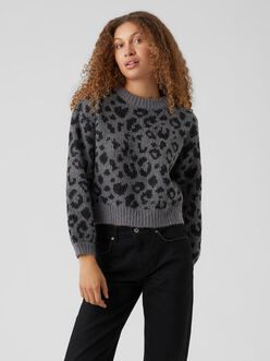 Zelma leopard knit