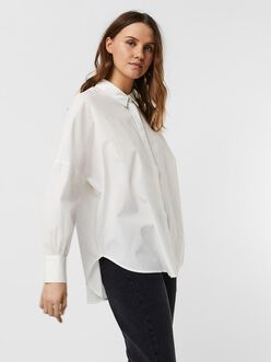 Adia oversized plain blouse