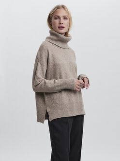 FINAL SALE - Doffy turtleneck knit sweater