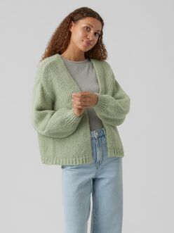 Maybe open knitted cardigan