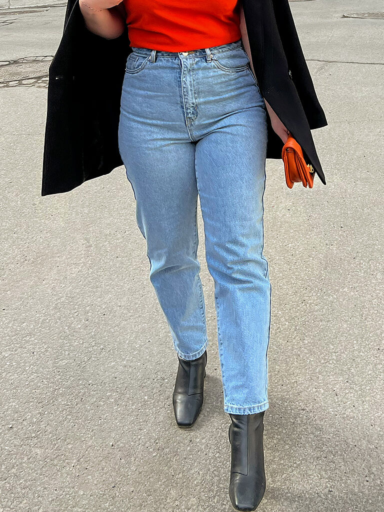 Zoe super high waist mom fit jeans