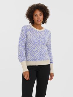Tari zebra pattern sweater