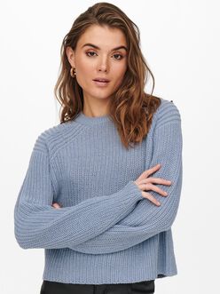 Elysia cropped knit sweater