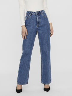 Kithy high waist loose straight fit jeans