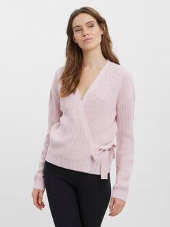 Cardigan cache-coeur en tricot Lea