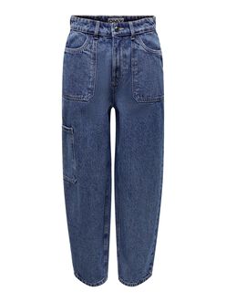 Milani ankle length balloon fit cargo jeans