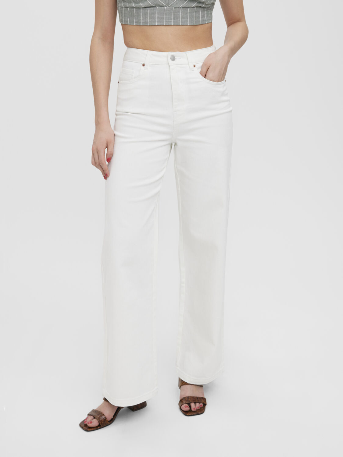 FINAL SALE- Kathy high waist straight fit jeans