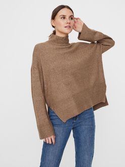 FINAL SALE - Wind high neck loose fit sweater