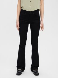 FINAL SALE - Peachy flared fit jeans