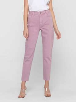 Emily high waist straight fit colored jeans