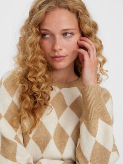 FINAL SALE- Candas argyle sweater