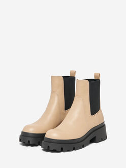 Doja faux leather ankle boots