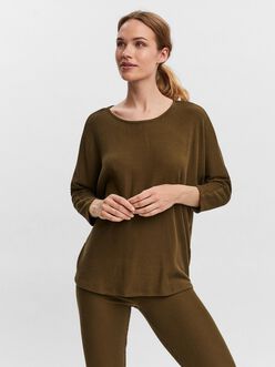 Fannie loose fit 3/4 sleeves t-shirt