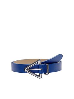 Jean faux-leather belt