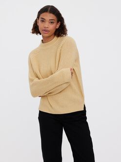 Lea high neck ribbed sweater