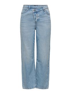 FINAL SALE- Romeo asymmetrical waist boyfriend fit jeans