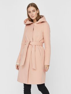 FINAL SALE - Lyon hooded belted coat