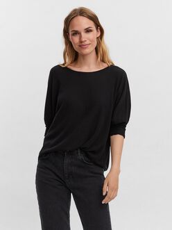 Fannie loose fit 3/4 sleeves t-shirt