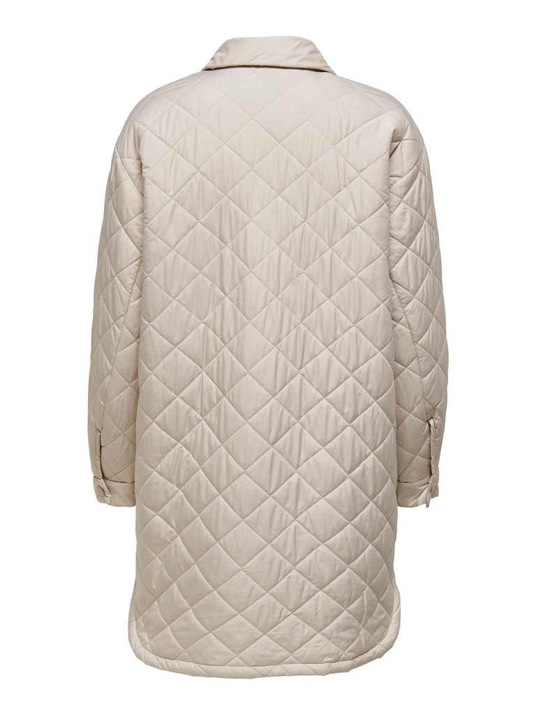 Tanzia long quilted shacket, PUMICE STONE, large