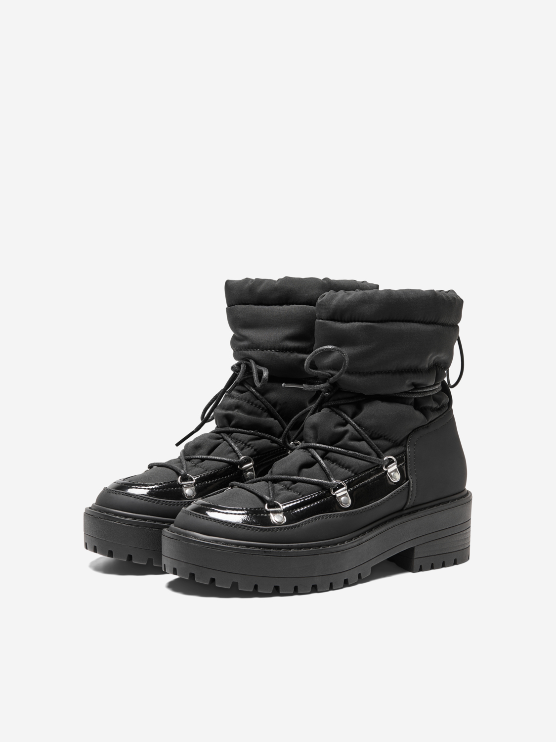 Brandie moon boots, BLACK, large
