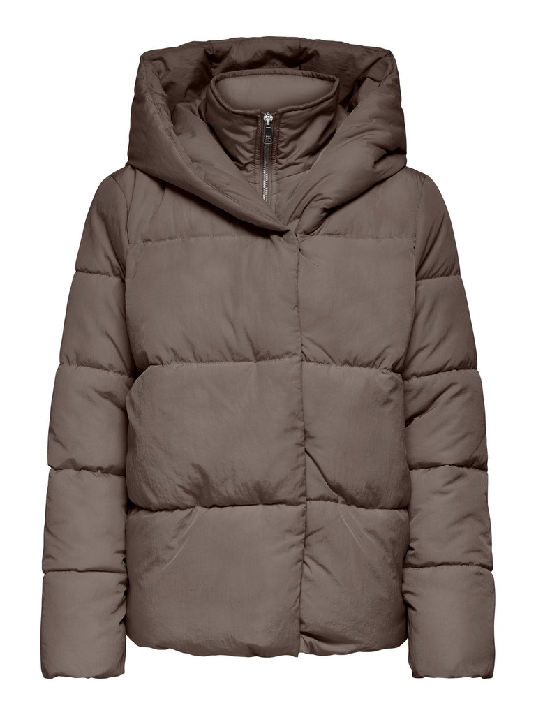 Sydney hooded puffer jacket, FALCON, large