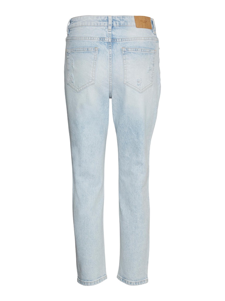 FINAL SALE - Brenda high waist straight fit jeans, LIGHT BLUE DENIM, large