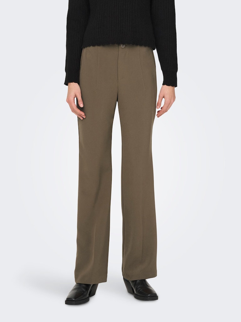 FINAL SALE- Lizzo high waist flare fit pants, CUB, large