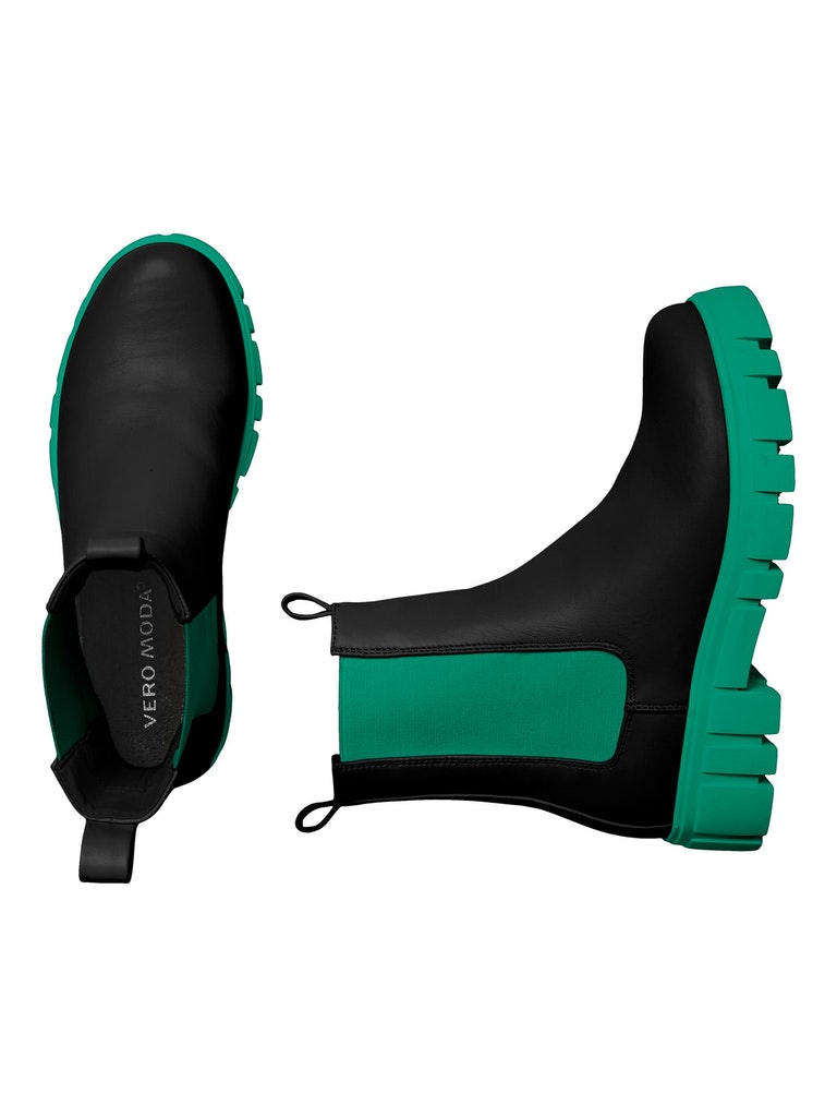 Siwie boots, BLACK&GREEN, large
