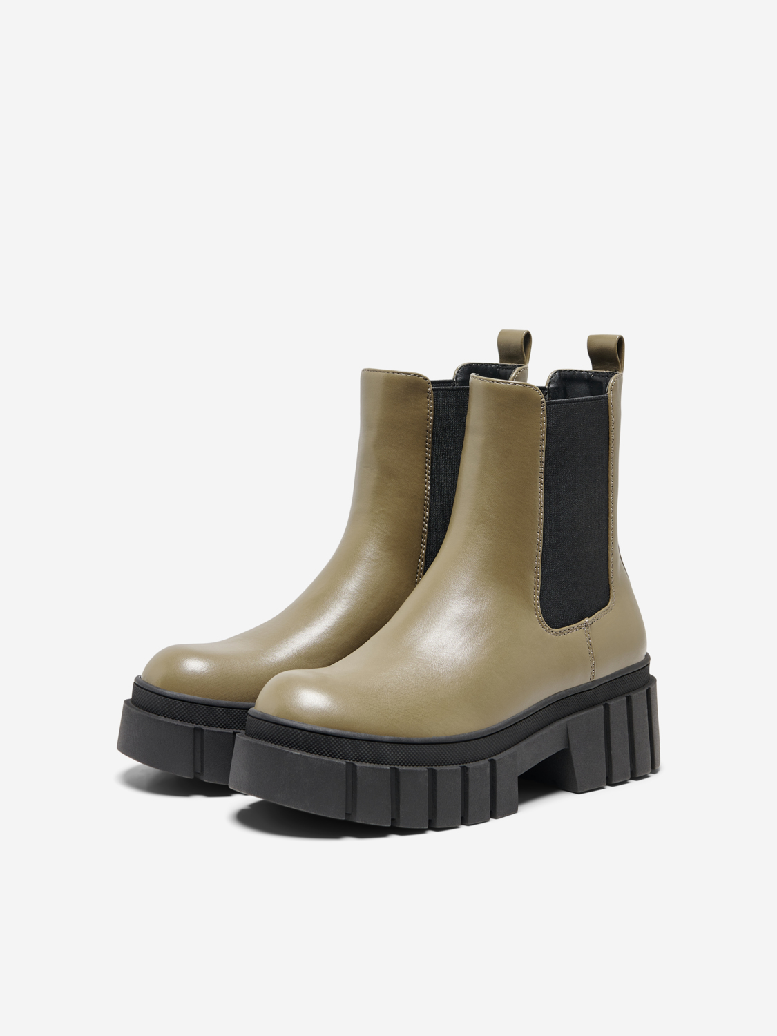 Baiza chunky-sole boots, , large