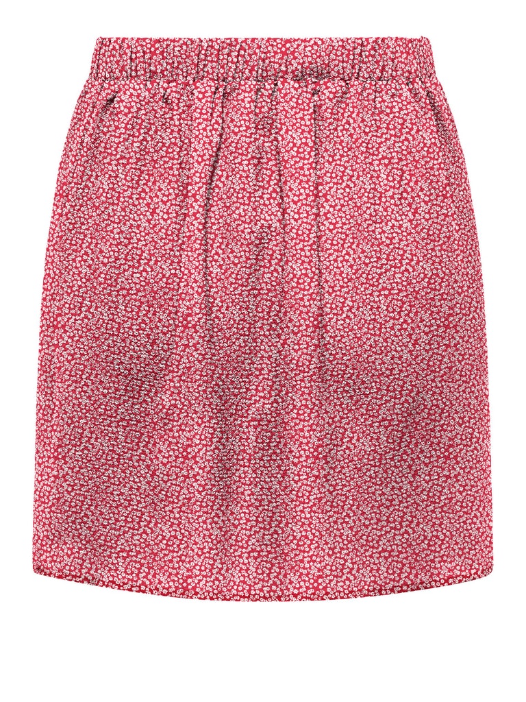 Nova wrap mini skirt, HIGH RISK RED, large