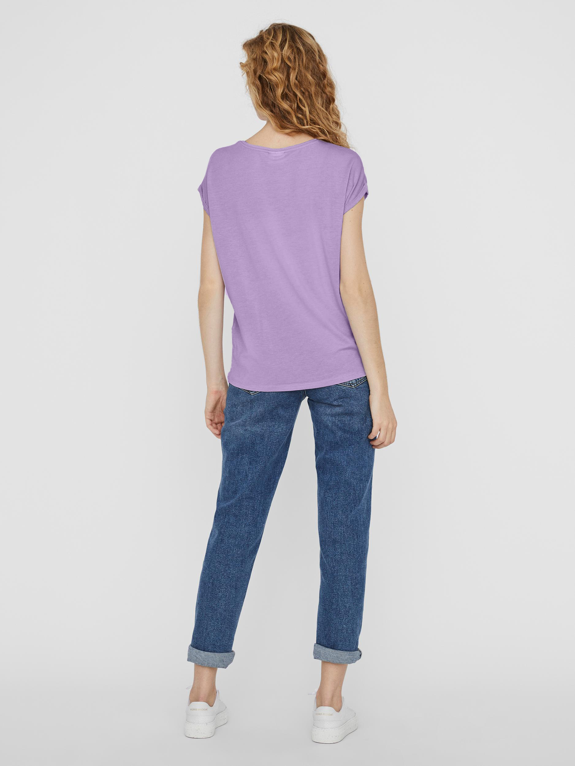 AWARE | Ava T-Shirt, CONCORD GRAPE, large