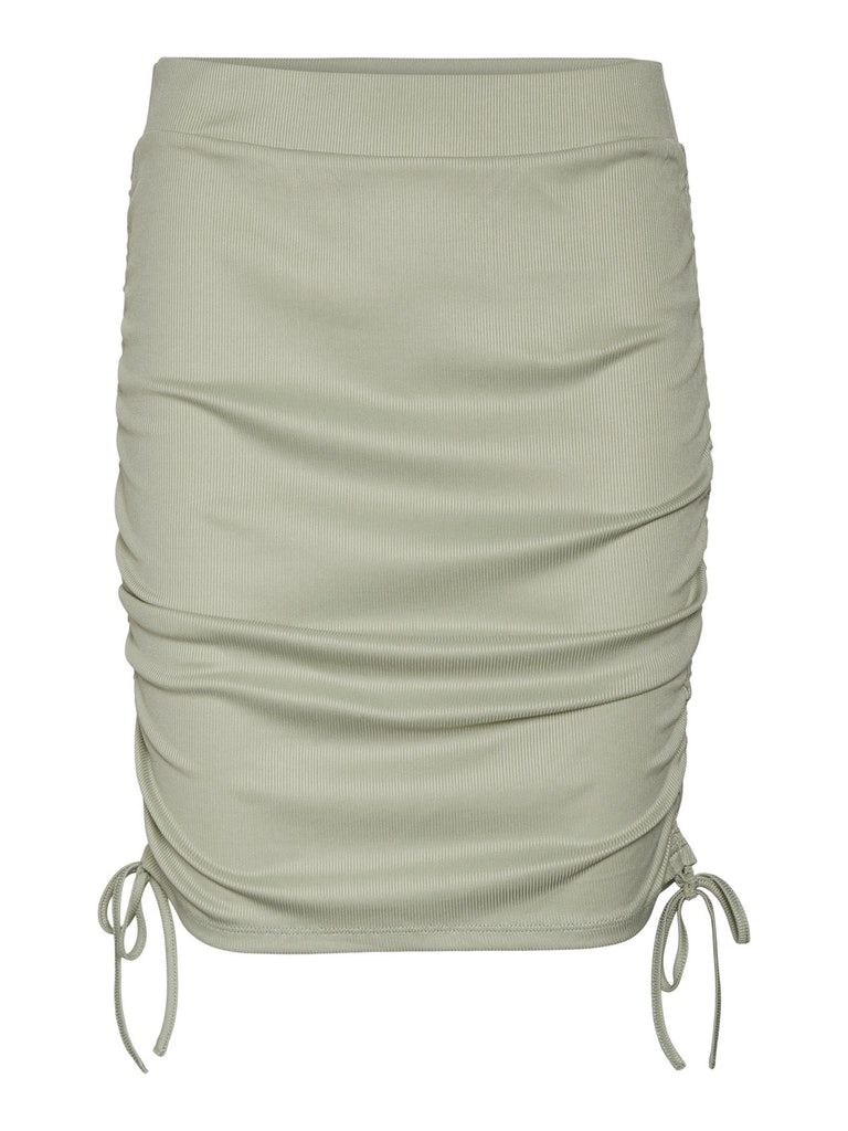 FINAL SALE- Jillian high waist ruched mini skirt