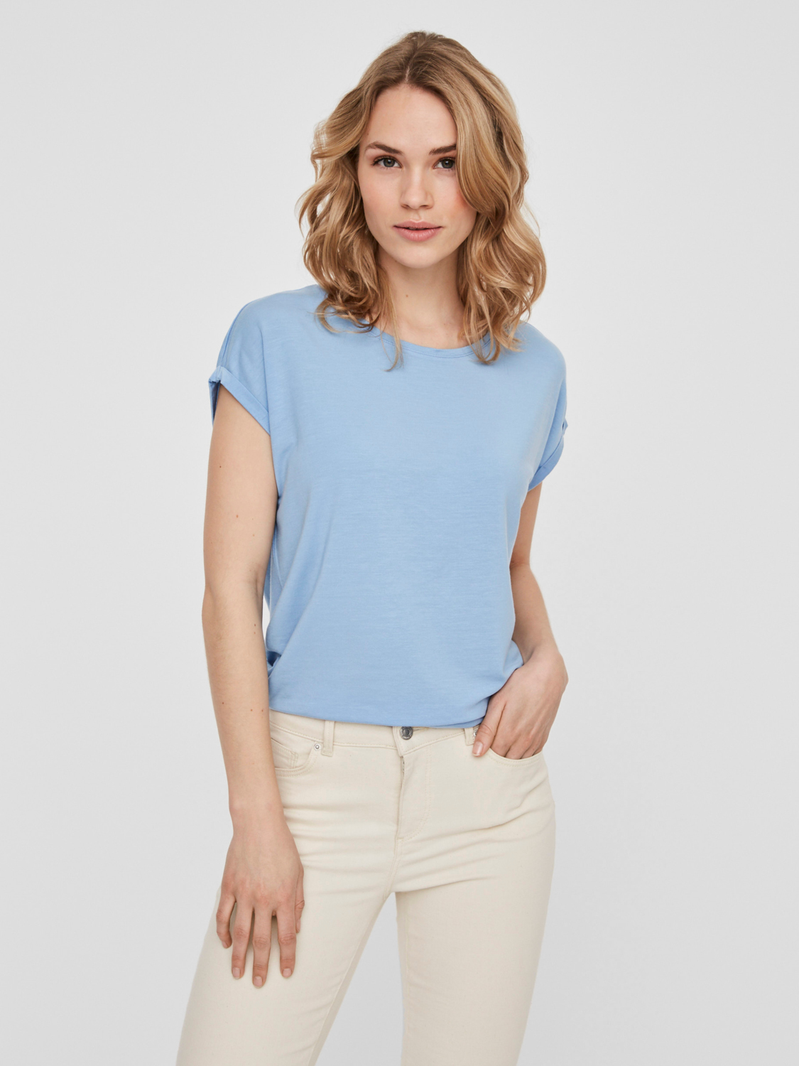FINAL SALE- AWARE | Ava T-Shirt, PLACID BLUE, large
