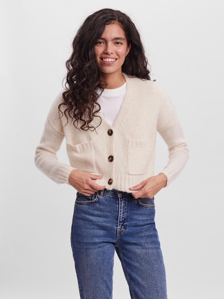 Siv short knitted cardigan