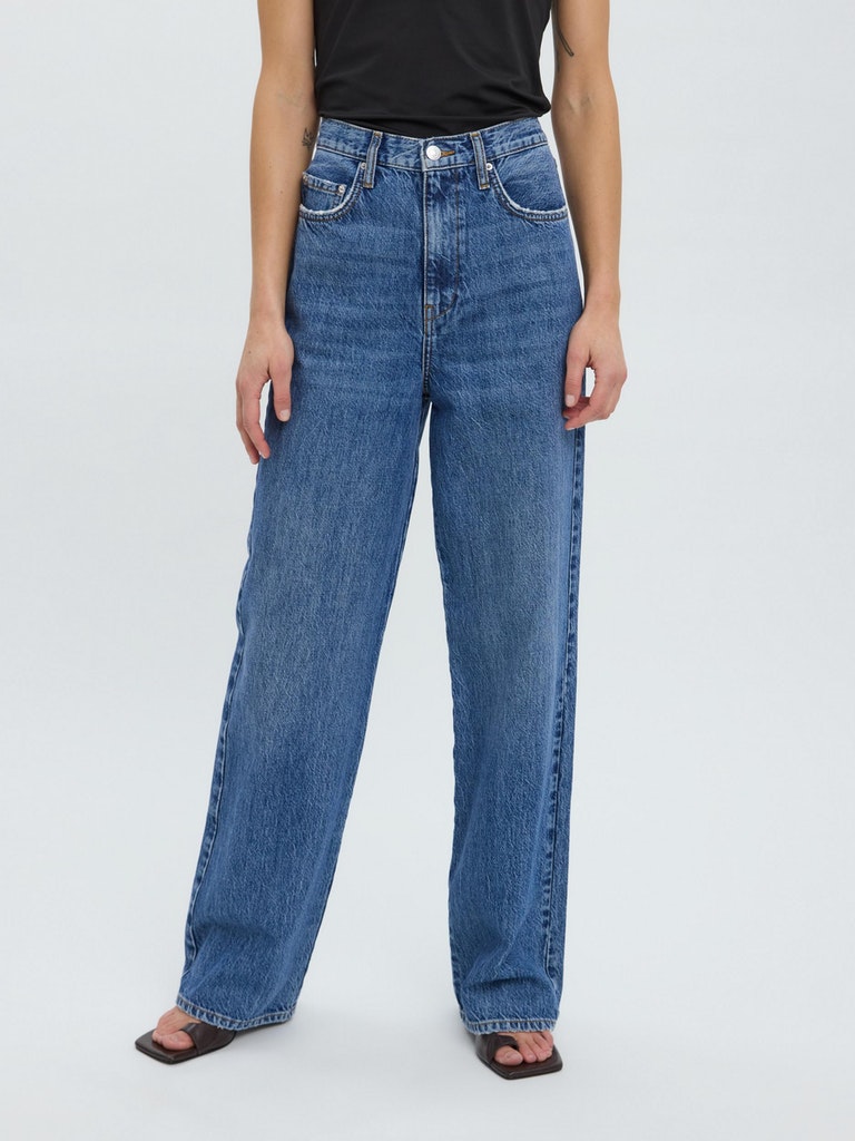 Rebecca high waist wide fit jeans